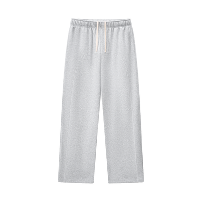 Contrast  Fleece Sweatpants