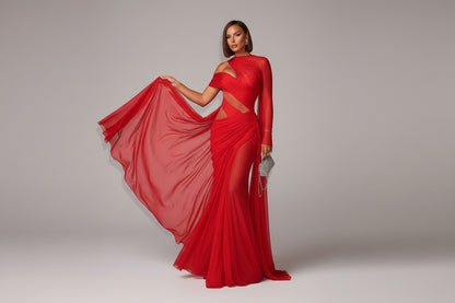 Elysian Flow evening Dress