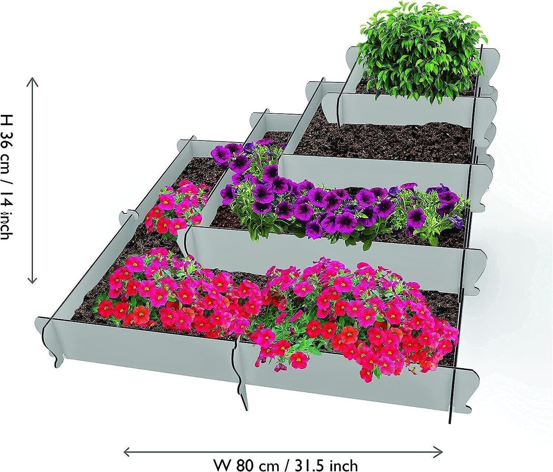 Flowers Planter Garden Bed