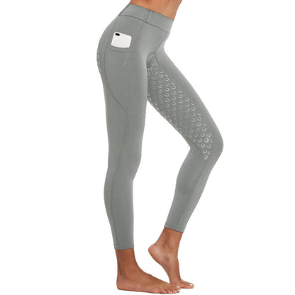 Anti-Slip Elastic High-Waist  Workout Leggings