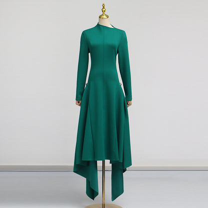 Urban Hem  ruffle Ruffle Midi Dress