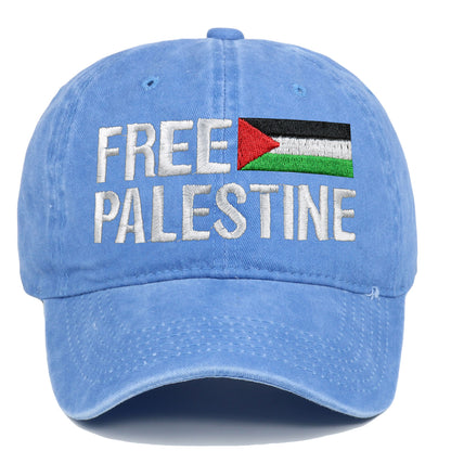 embroidered Palestinian retro hat Beanie