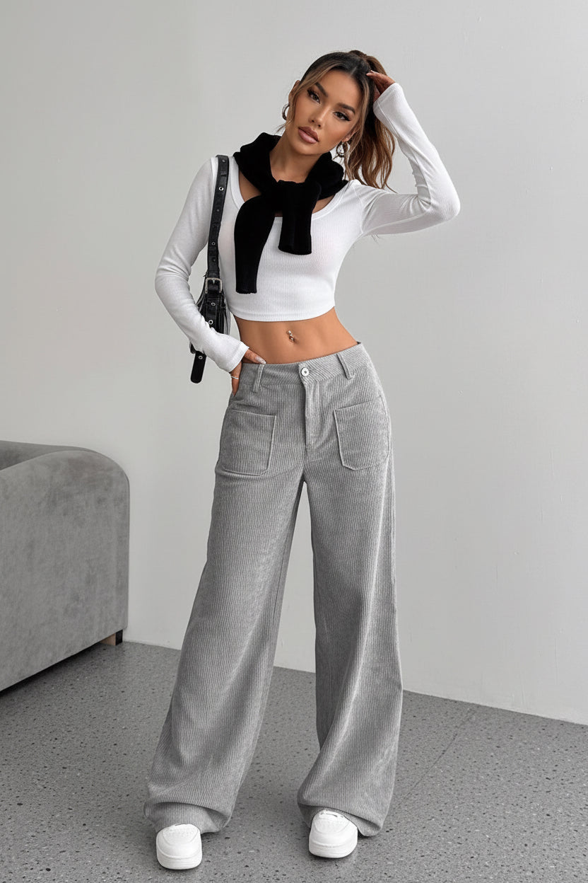 Women’s Loose Wild leg pants