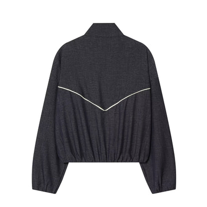 Denim Tracksuit Two Two piece Set