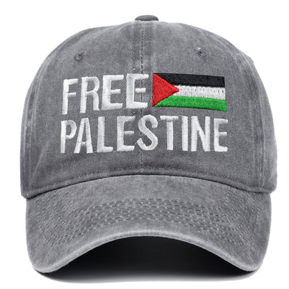 embroidered Palestinian retro hat Beanie