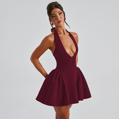 cinched dress