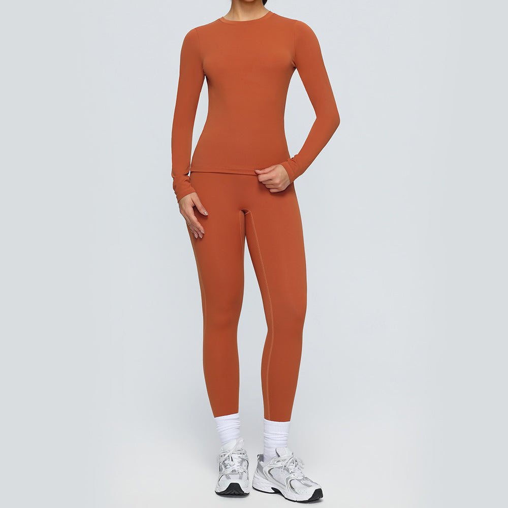 fitted  long sleeved pants Active Wear  set
