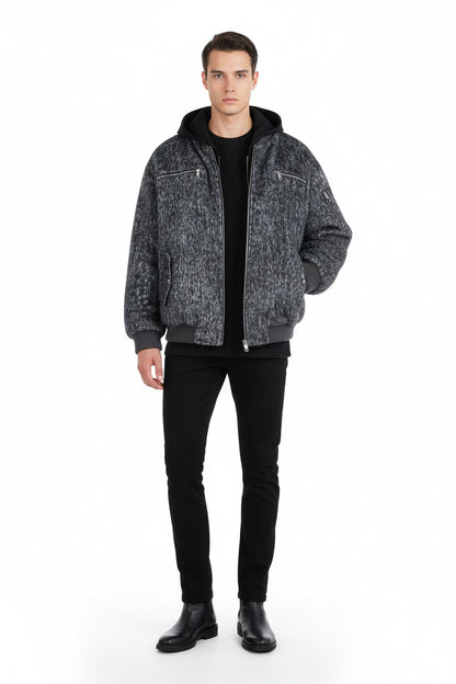 Faux Hoodie Sweatshirt