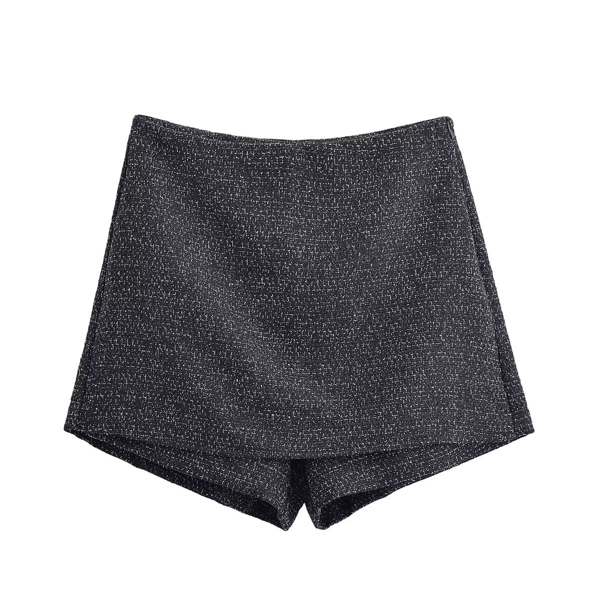 Tweed Belted Blazer and Matching Shorts Co-ord