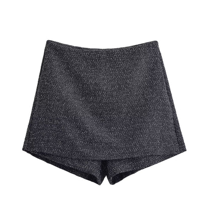 Tweed Belted Blazer and Matching Shorts Co-ord