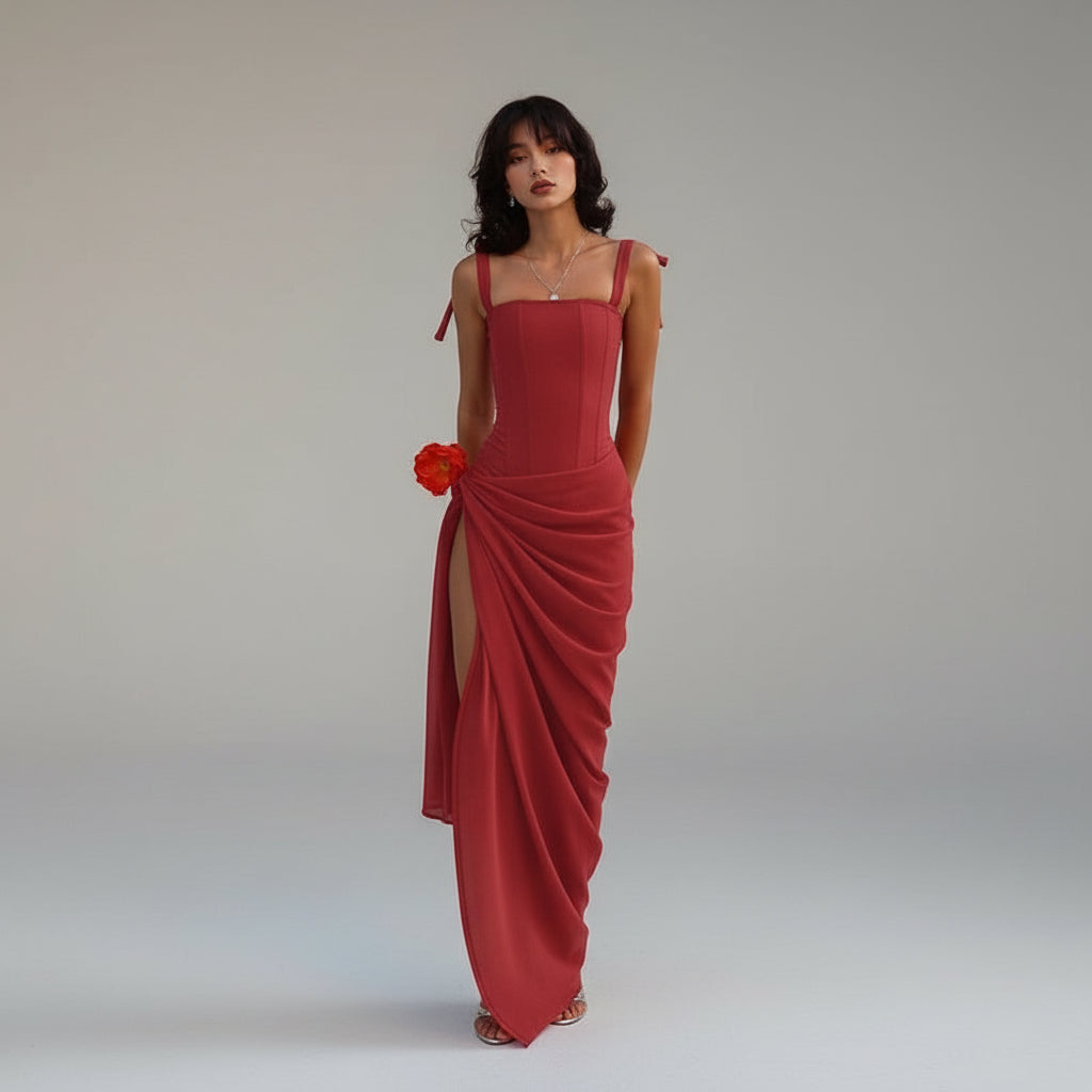 cinched Evening party  dress