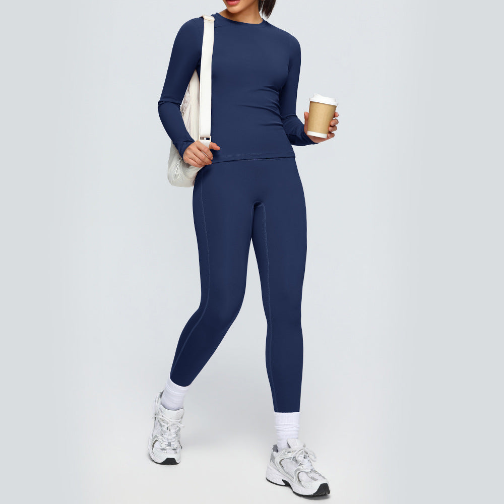 fitted  long sleeved pants Active Wear  set