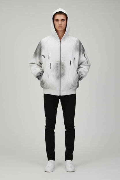 Men Graffiti hooded sweatshirt