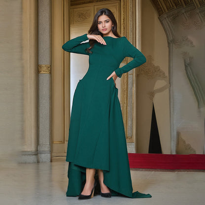 Urban Hem  ruffle Ruffle Midi Dress