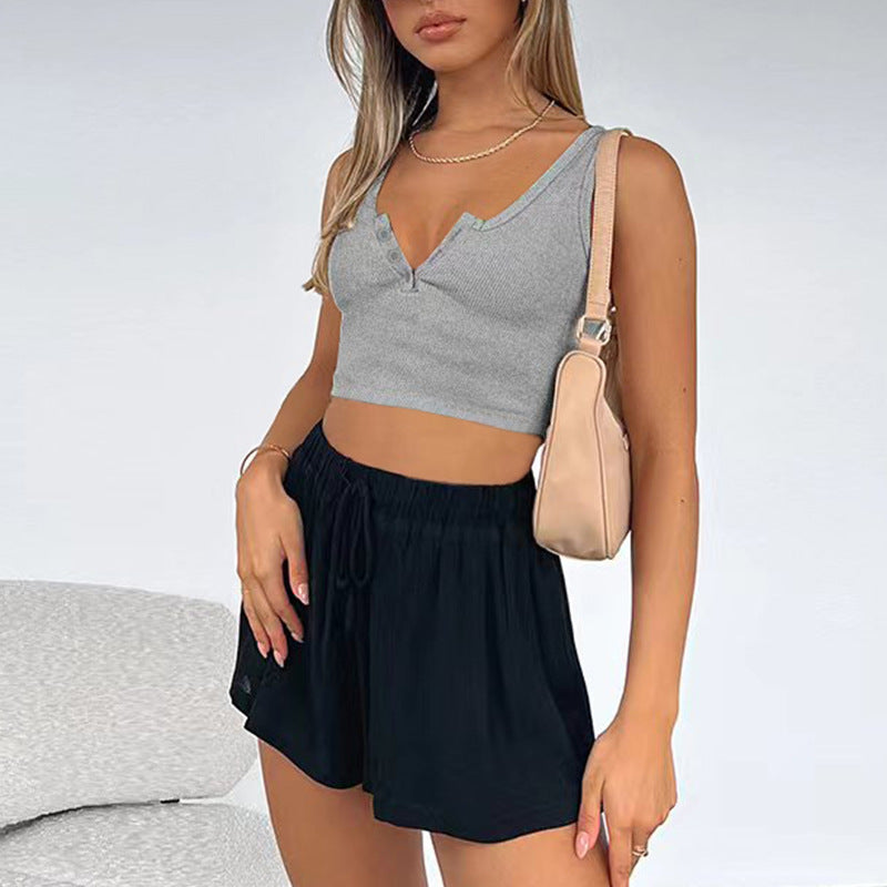 Luna Vest Crop