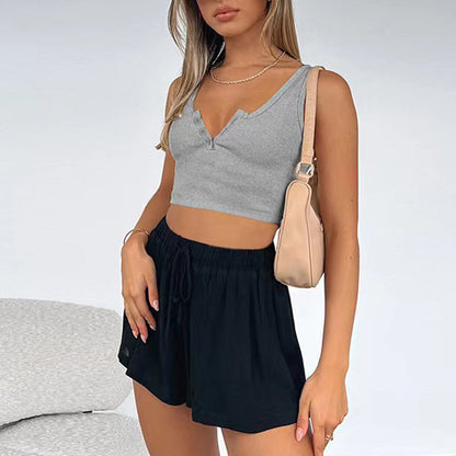 Luna Vest Crop