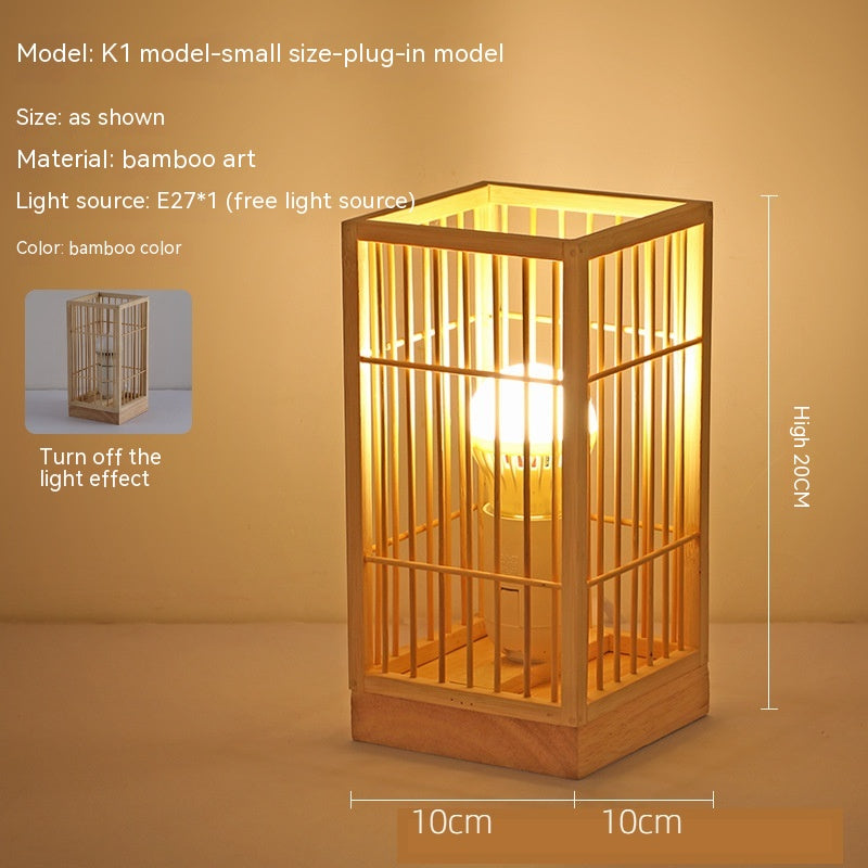 Atmosphere Retro Homestay Bedroom  Lamp