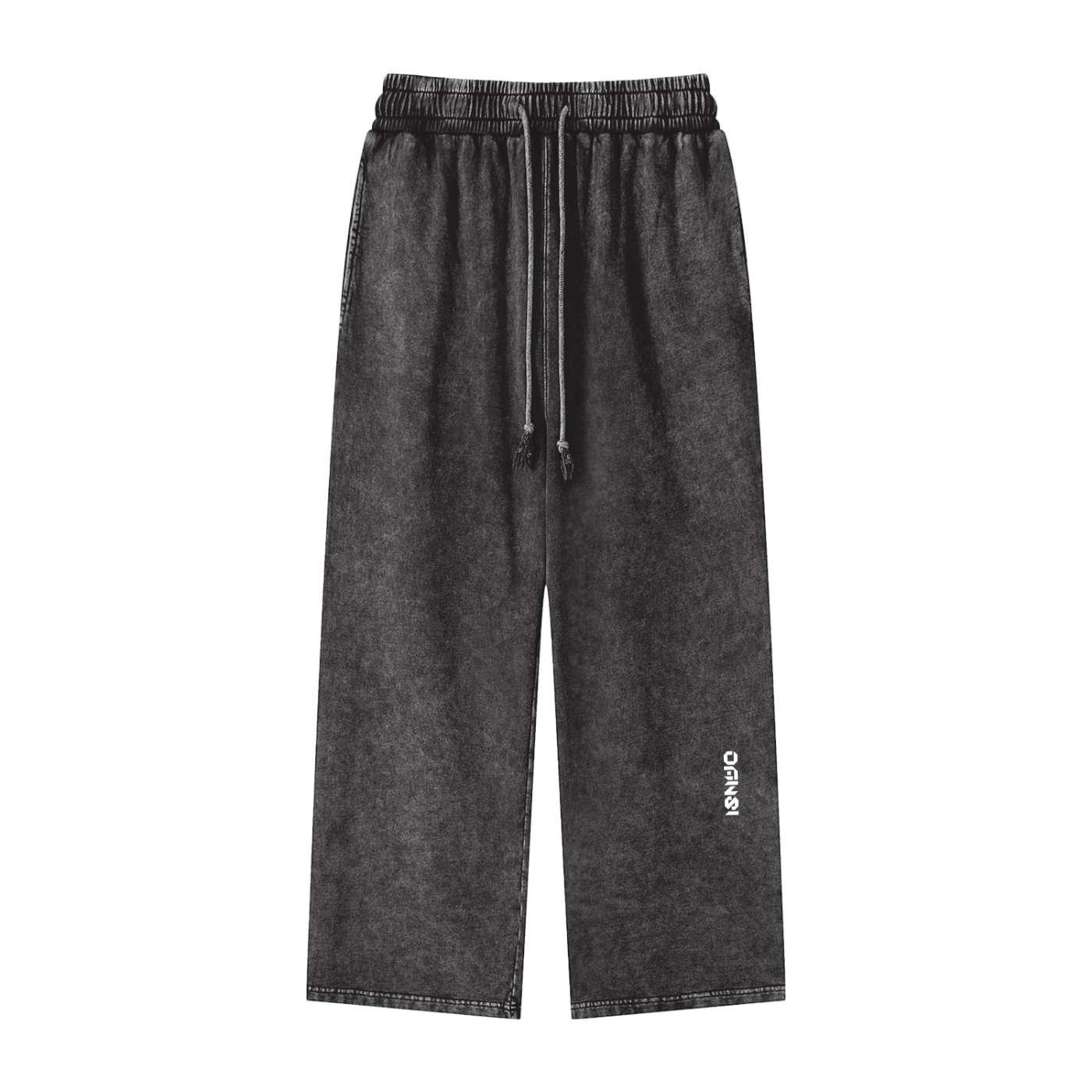 Snow Washed Straight Pants