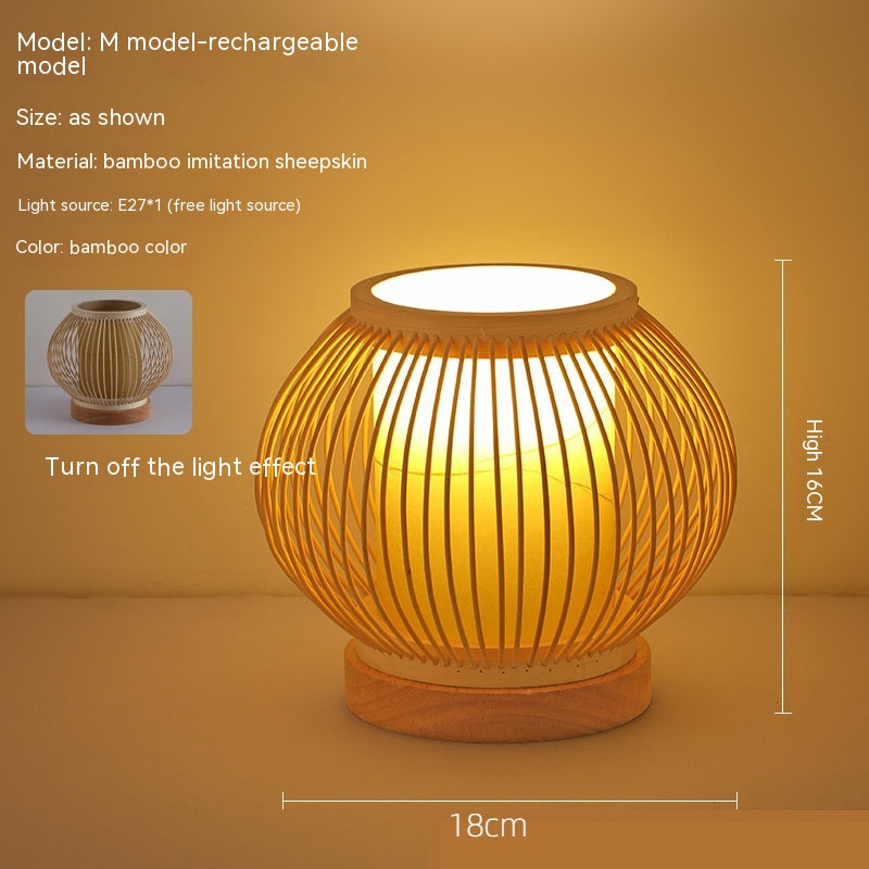 Atmosphere Retro Homestay Bedroom  Lamp