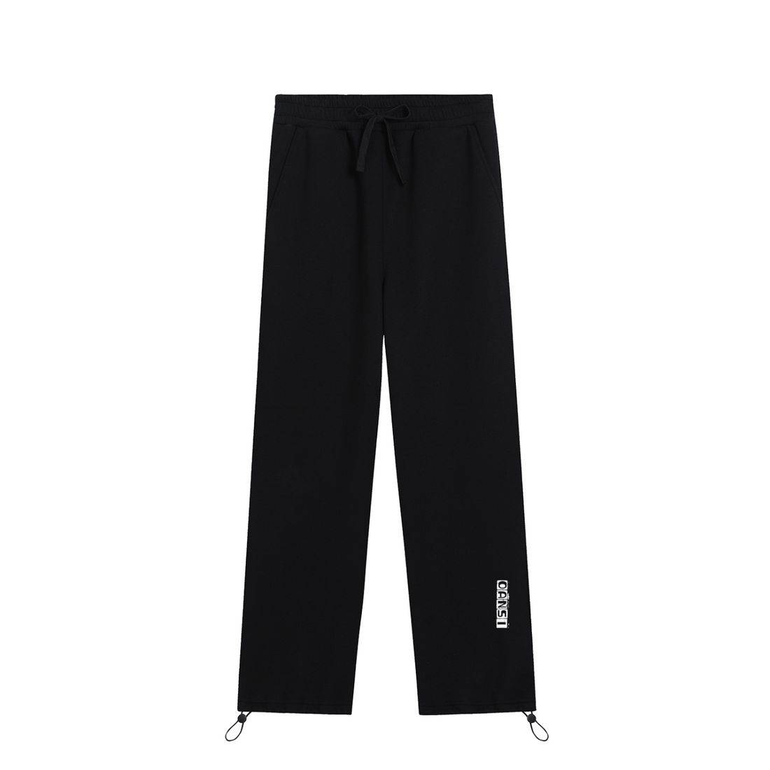 Essential Drawstring Straight-Leg Sweatpants