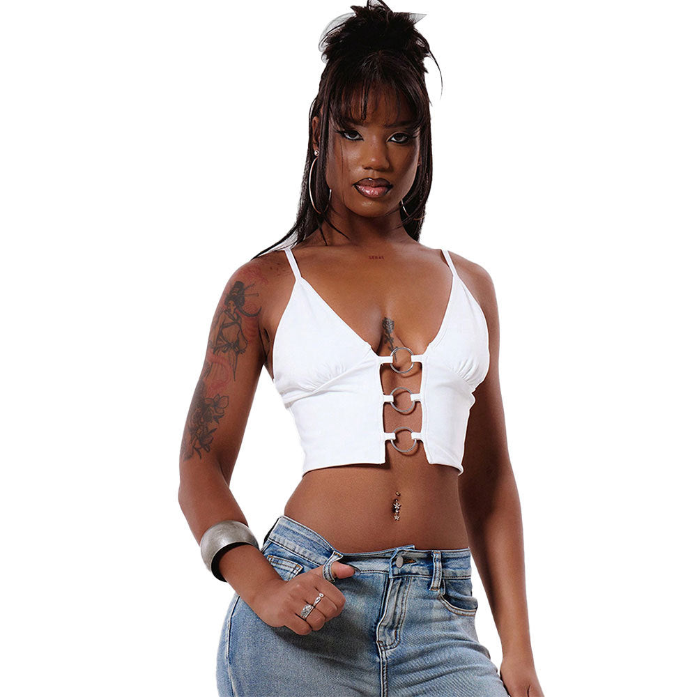 Bodycon pleated crop top