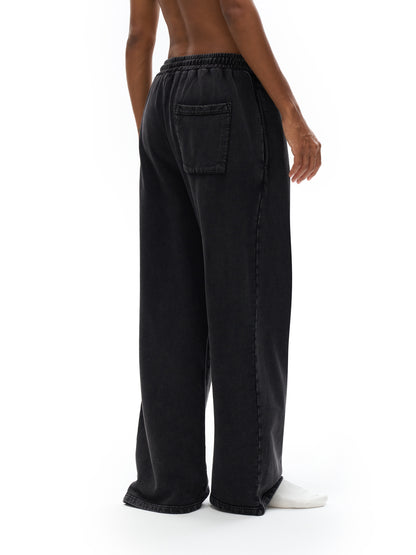 Snow Washed Straight Pants