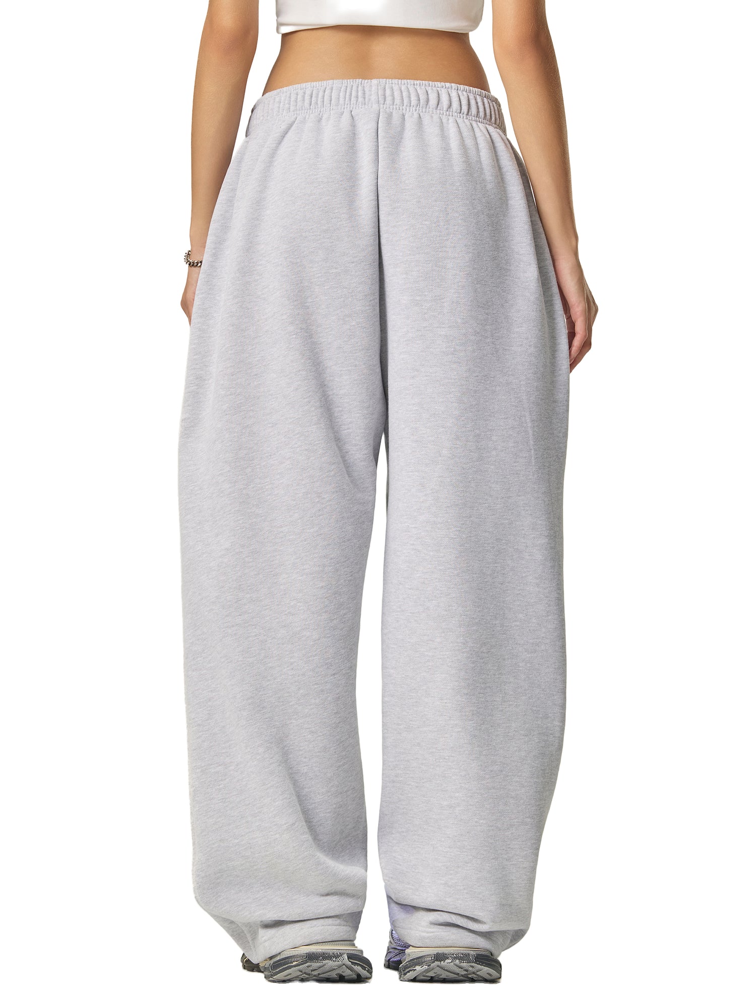 Contrast  Fleece Sweatpants