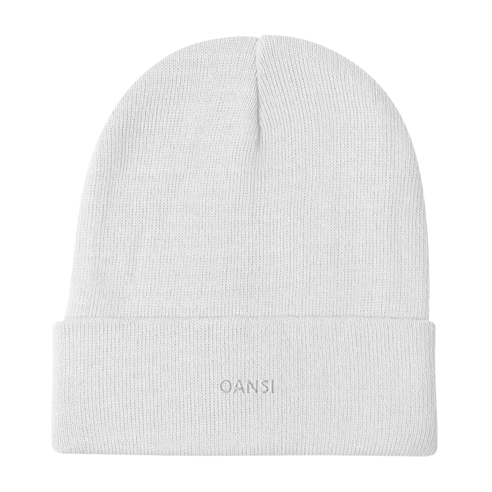 Embroidered Beanie