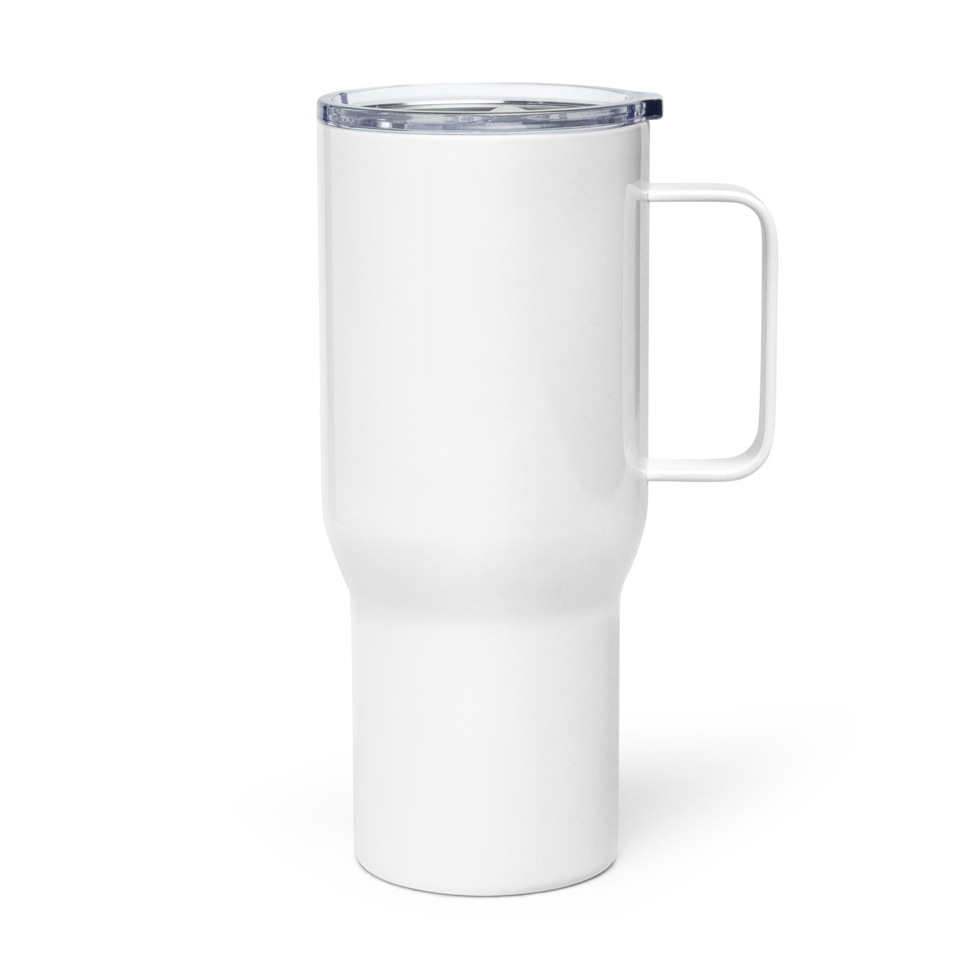 Travelling mug botte water with a handle