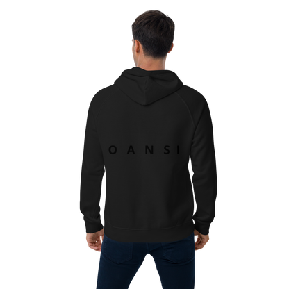 Unisex eco raglan hoodie