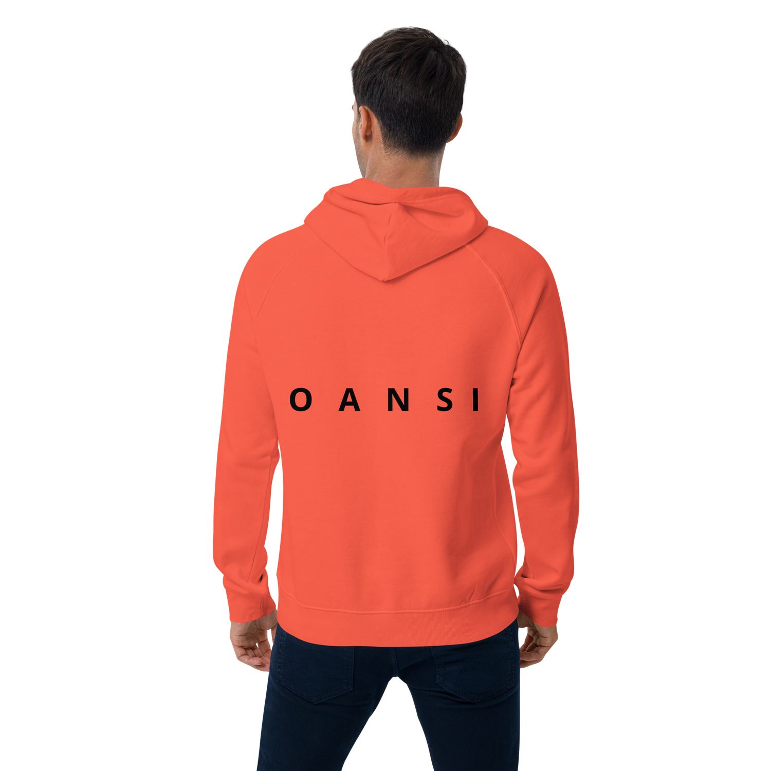 Unisex eco raglan hoodie