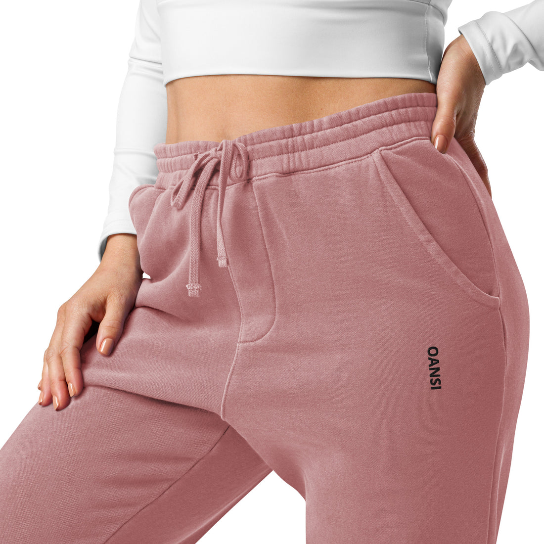 Unisex pigment-dyed sweatpants