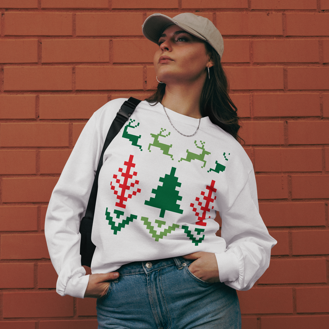 Premium heavyweight christmas sweatshirt